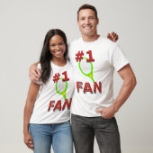 Nummer 1 Tennis Fan T-shirt (Unisex)