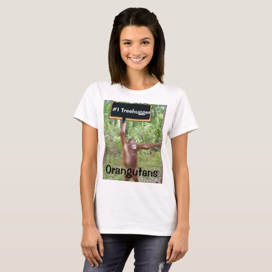 Nummer 1 Treehugger T-shirt (Voorkant volledig)