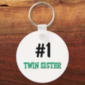 Nummer 1 Twin Sisters Sleutelhanger (Voorkant)