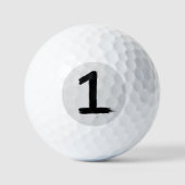 Nummer 1 Waarde Golfballen (Voorkant)