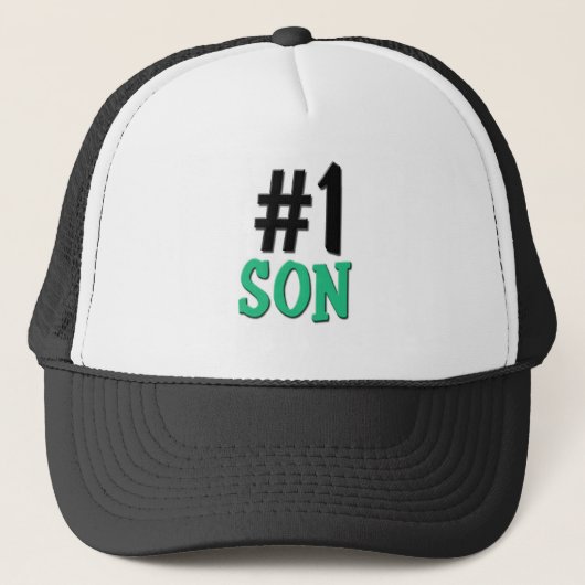Nummer 1 Zoon Trucker Pet (Voorkant)