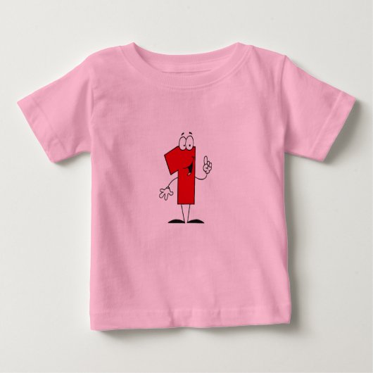Nummer 1e Verjaardag T shirten en geschenken (Voorkant)