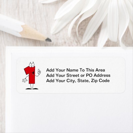 Nummer 1e Verjaardag T shirten en geschenken Etiket (Insitu)