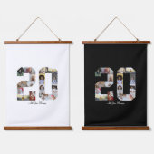 Nummer 20 Fotocollage Hangend Wandkleed (Dubbel)
