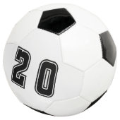 nummer 20 voetbal (Drie kwart)