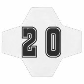 nummer 20 voetbal (Enkel)