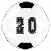 nummer 20 voetbal (Voorkant)