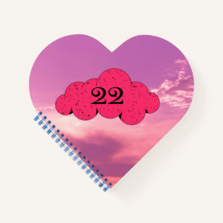 Nummer 22 hart tijdschrift spiraal notitieboek