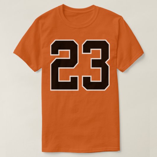 Nummer 22 t-shirt (Design voorkant)