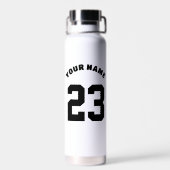 nummer 23, Aangepast nummer Waterfles (Achterkant)