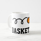 Nummer 23 basketbal mok |  (Voorkant links)