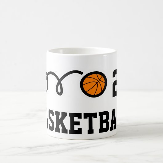 Nummer 23 basketbal mok |  (Center)
