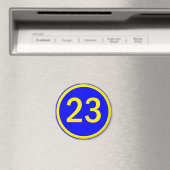 nummer 23 in een cirkel magneet (Insitu (Vaatwasser))
