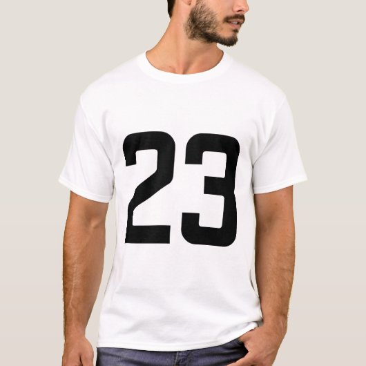 NUMMER 23 T-SHIRT (Voorkant)