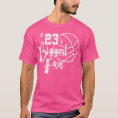 Nummer 23's grootste fan Shirt basketbalspeler Mo (Voorkant)