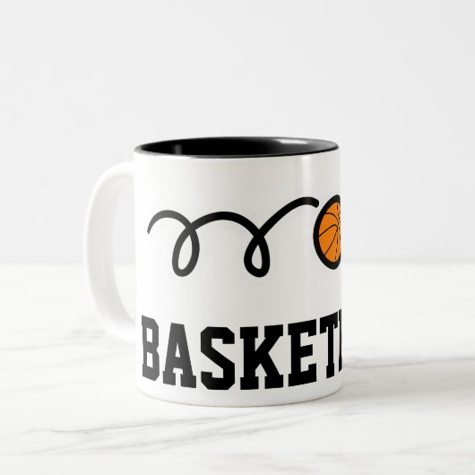 Nummer 24 basketbal mok |  (Voorkant links)