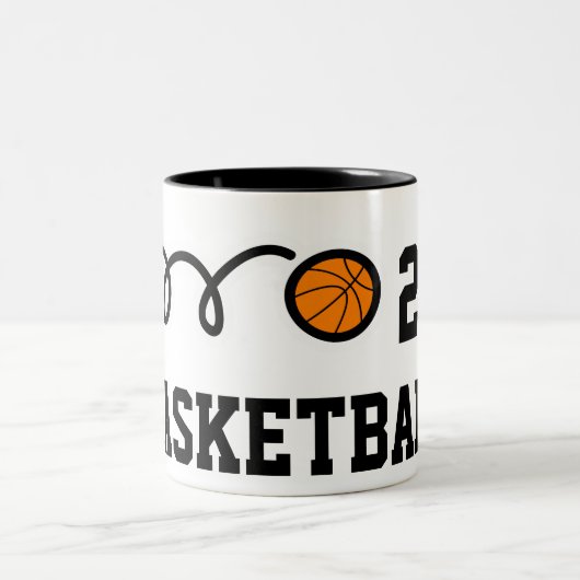 Nummer 24 basketbal mok |  (Center)