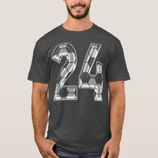 Nummer 24 Jersey 24 Moeder Speler Fan T-shirt