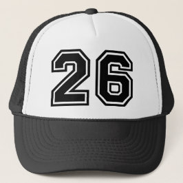 Nummer 26 Klassiek Trucker Pet