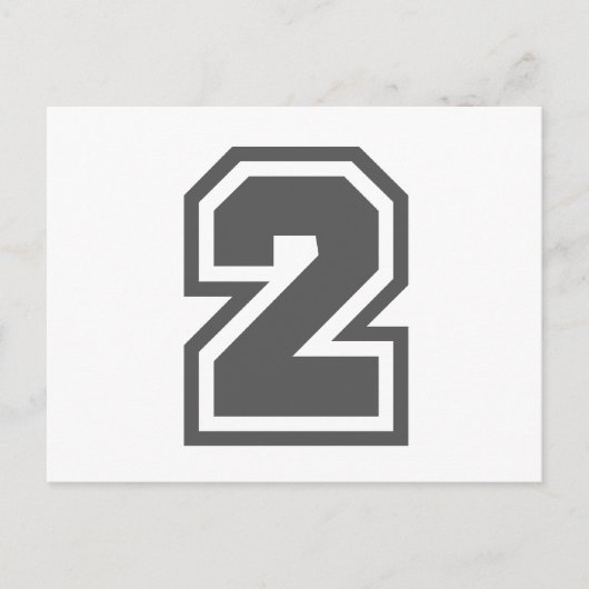 Nummer 2 briefkaart (Voorkant)