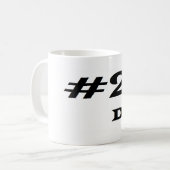 Nummer 2 Pap Koffiemok (Voorkant links)