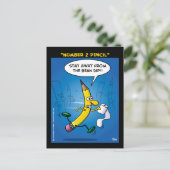 "Nummer 2 potlood" Briefkaart (Staand voorkant)