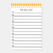 Nummer 2 potlood om lijst te doen post-it® notes (Voorkant)