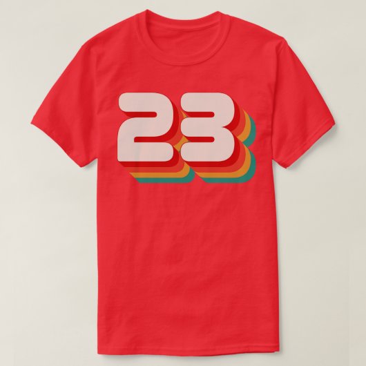 Nummer 2 t-shirt (Design voorkant)