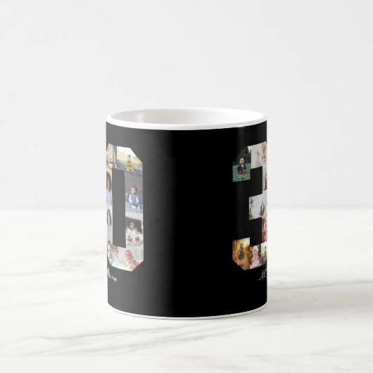 Nummer 30 Fotocollage Koffiemok (Center)