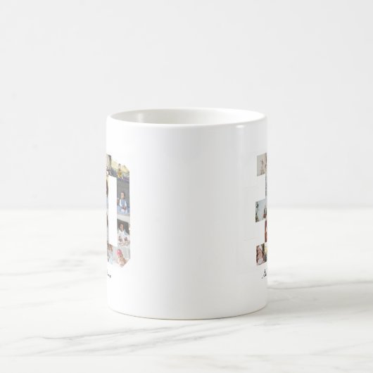 Nummer 30 Fotocollage Koffiemok (Center)