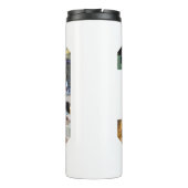 Nummer 30 Fotocollage Thermosbeker (Achterkant)