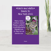 Nummer 30 NY Kaart (Achterkant)