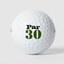 Nummer 30 van de golfbaan voor de 30e verjaardag g