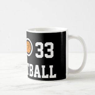 Nummer 33 basketbalkoffie-mok    koffiemok