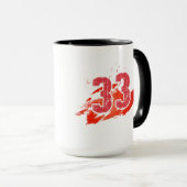 Nummer 33 mok (Voorkant rechts)