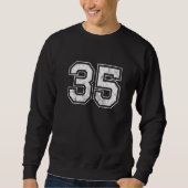 Nummer 35 trui (Voorkant)