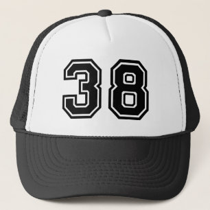 Nummer 38 Klassiek Trucker Pet