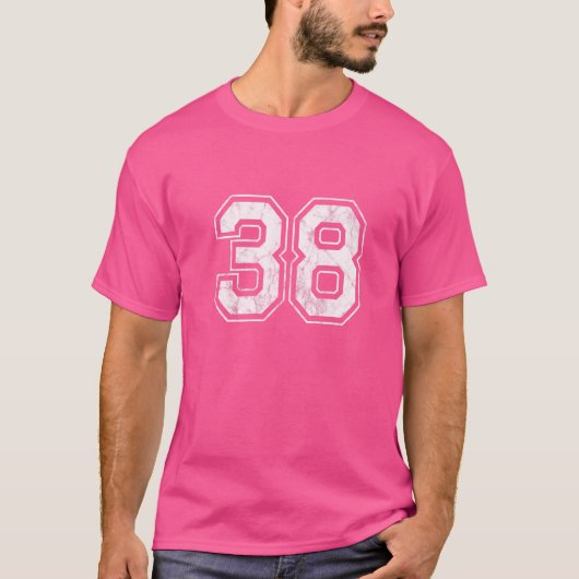 Nummer 38 t-shirt (Voorkant)