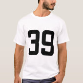 NUMMER 39 T-SHIRT (Voorkant)