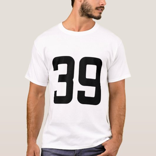 NUMMER 39 T-SHIRT (Voorkant)