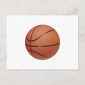 Nummer 3 Basketball en Player Briefkaart (Voorkant)