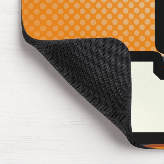 Nummer 3 Basketball en Player Muismat (Hoek)