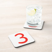 Nummer 3 drankjes onderzetter (Rechterzijde)