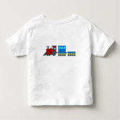 nummer 3 t-shirt trein (Achterkant)