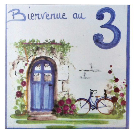 Nummer 3. tegeltje (Voorkant)