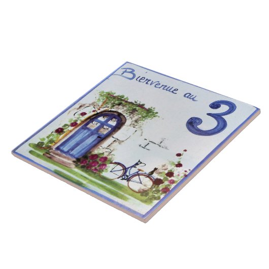 Nummer 3. tegeltje (Zijkant)