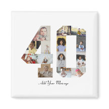 Nummer 40 Fotocollage