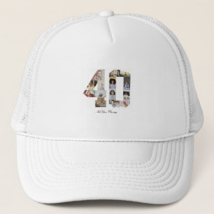 Nummer 40 Fotocollage Trucker Pet