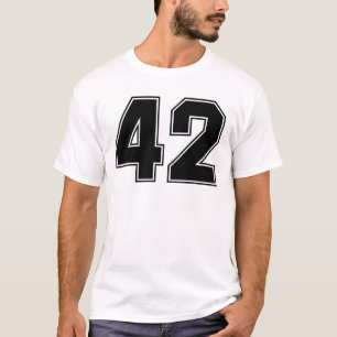 Nummer 42 frontside print t-shirt