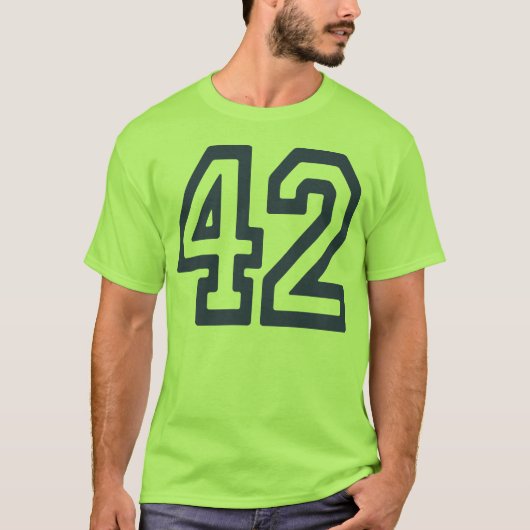 Nummer 42 t-shirt (Voorkant)